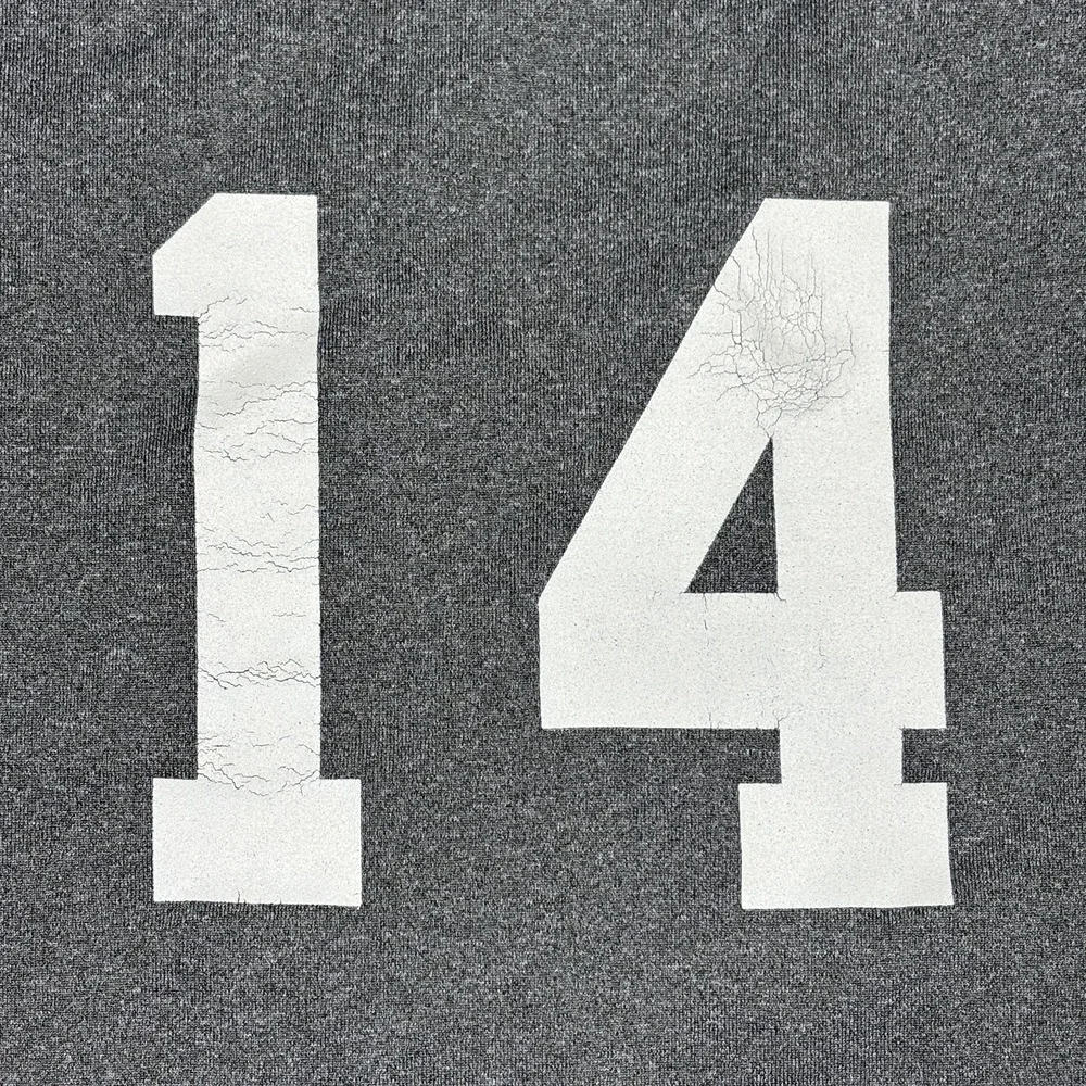 Nike Boise State Broncos Hoodie Performance Shirt Men L Gray Dri Fit Team Issued - Picture 9 of 9